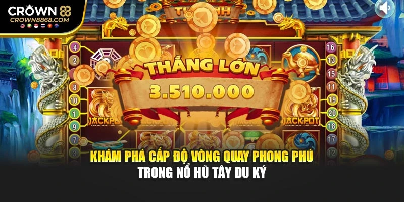 Khám phá cấp độ vòng quay phong phú trong nổ hũ Tây Du Ký